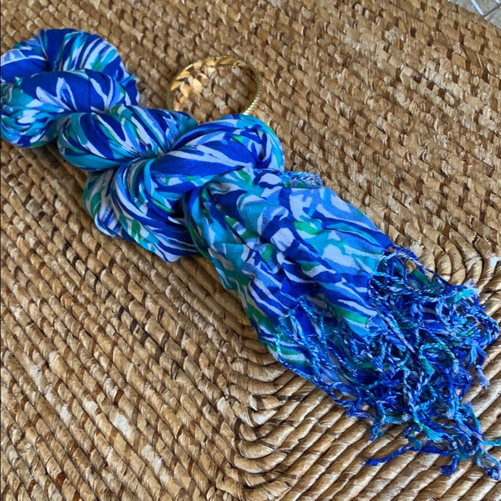 Lilly Pulitzer Accessories: scarf and bracelet